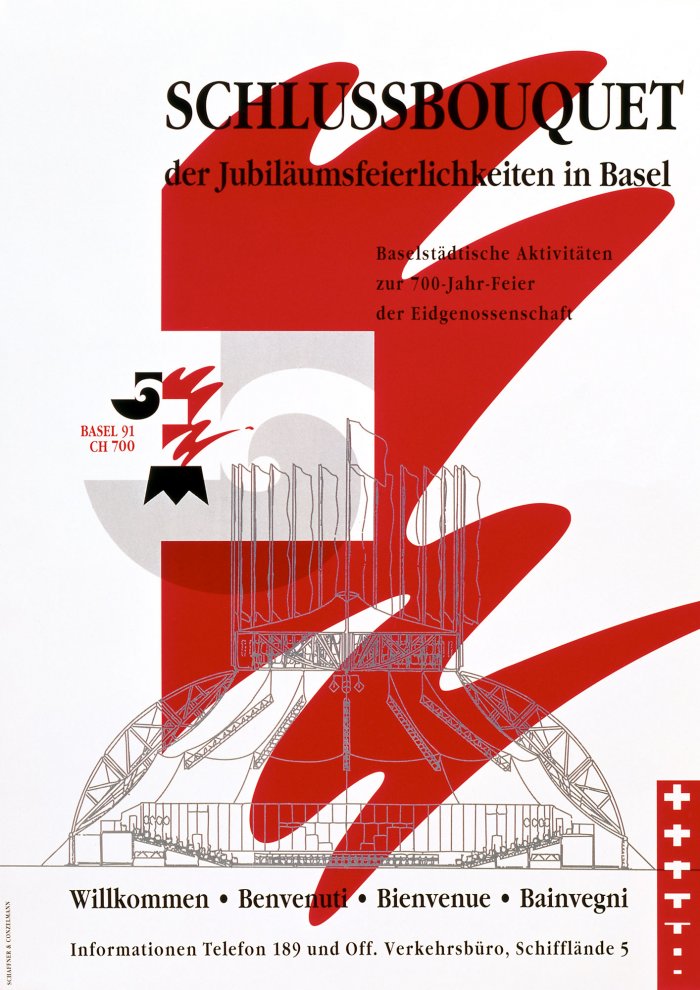 Plakate Basel 91 CH 700