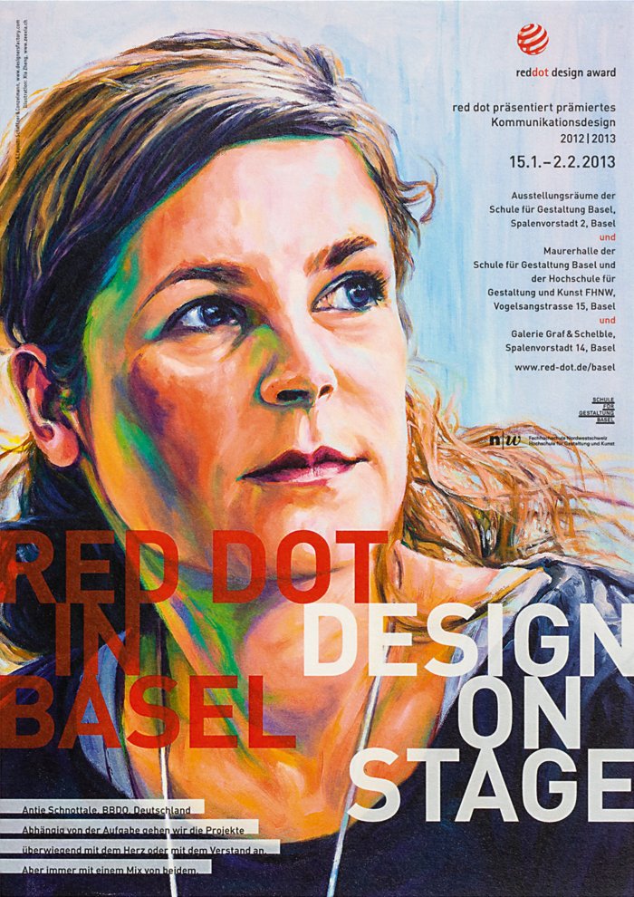 Plakat Red Dot Basel 2013