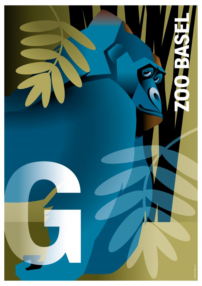 Poster Serie Zoo Basel E–G