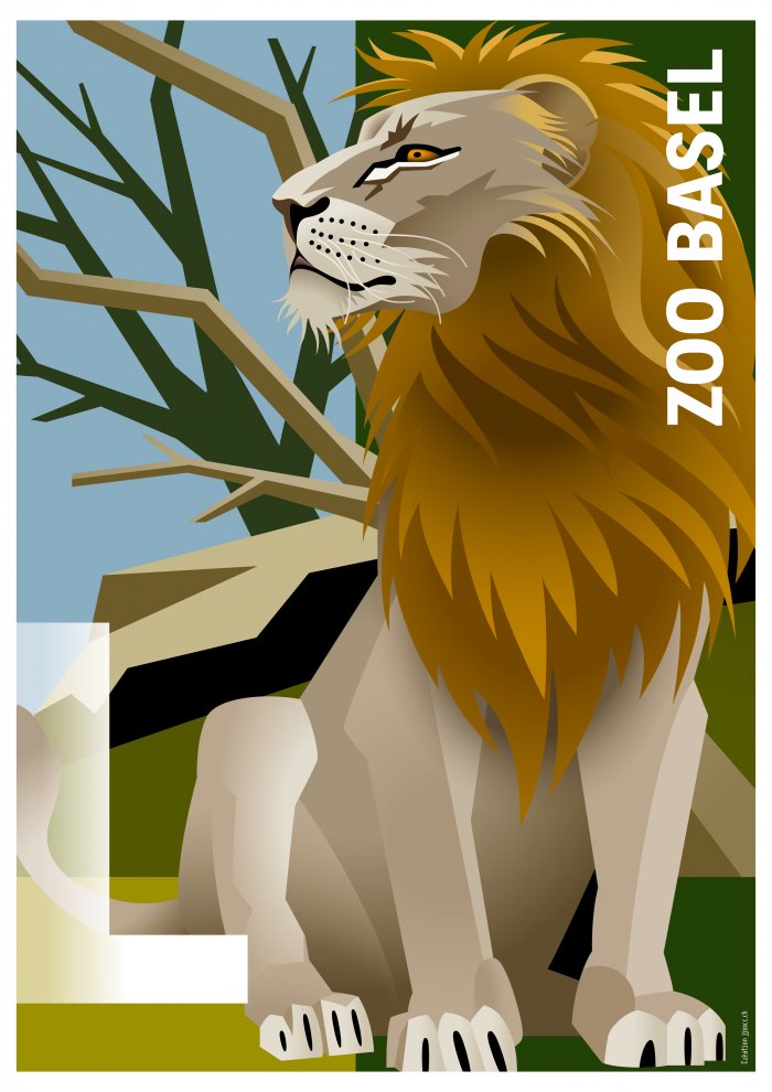 Poster Serie Zoo Basel L–N