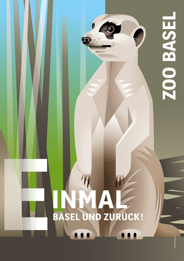 Plakate Zoo Basel  F4